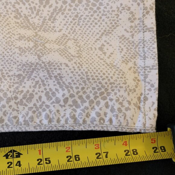 Almost Famous Grey and White Animal Print Jeans - Picture 9 of 9